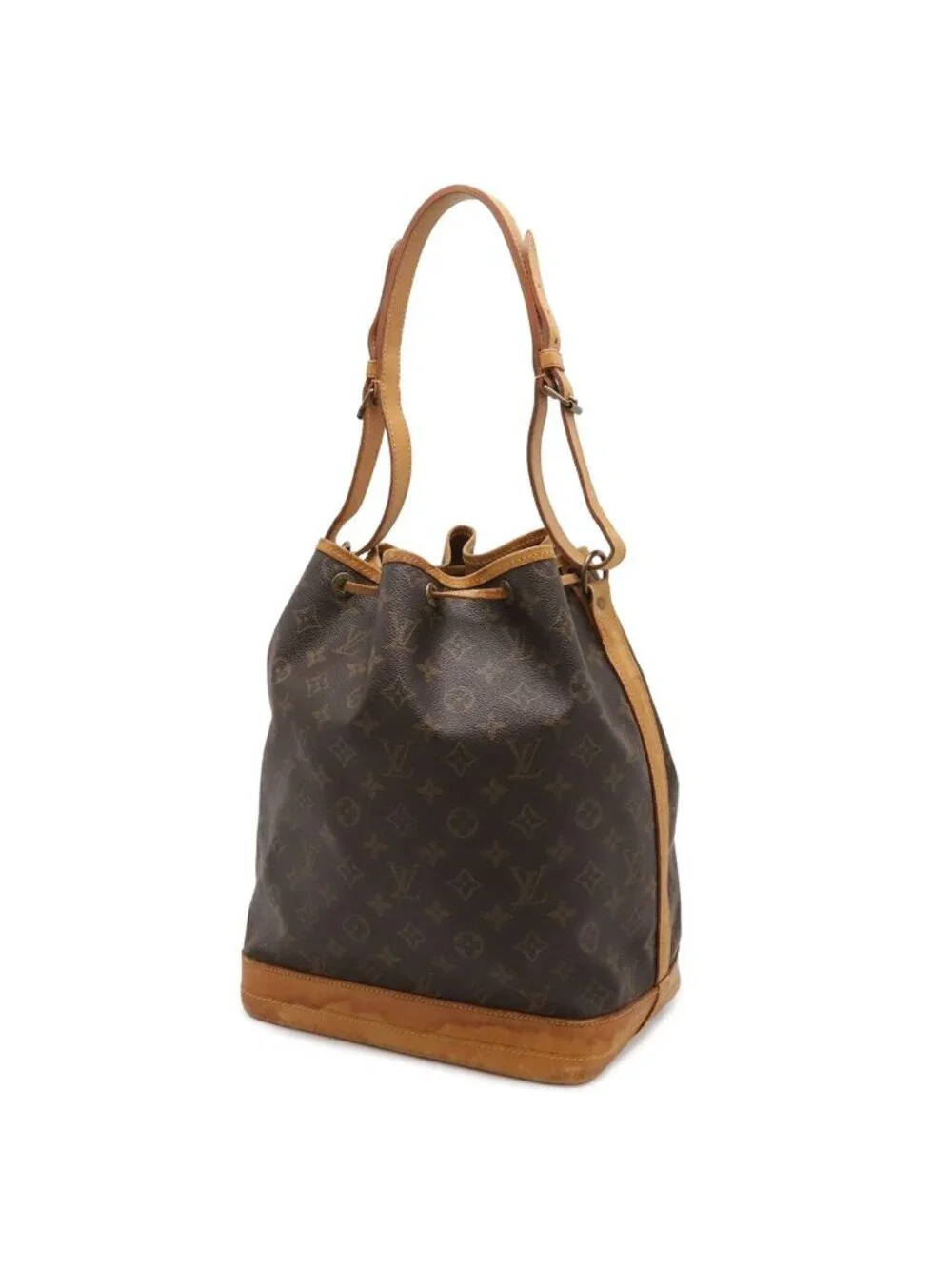 Louis Vuitton Monogram Noe Shoulder Bag Semi Drawstring